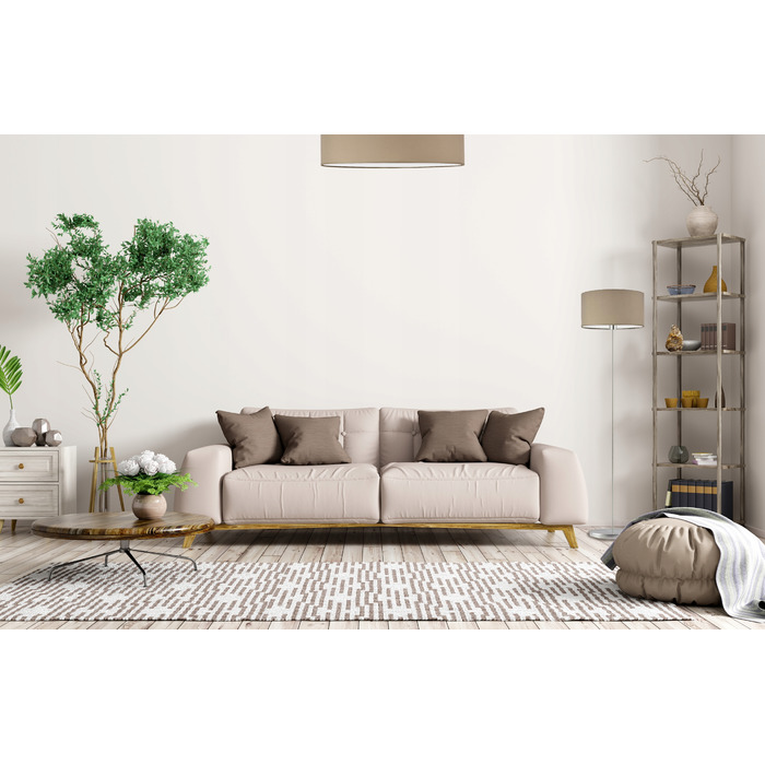 Підлогова торшерна лампа з білого мармуру, LED E27, з абажуром для вітальні та спальні