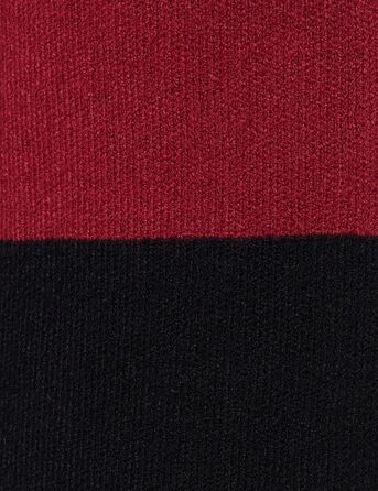 Жіночий жилет-кардиган Morgan Long Mblock, бордовий/чорний