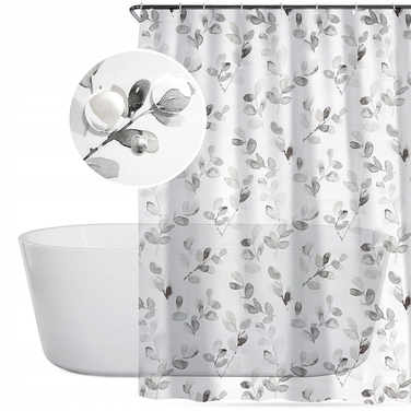 Штора для душу вінілова Vilde 180 x 180 см