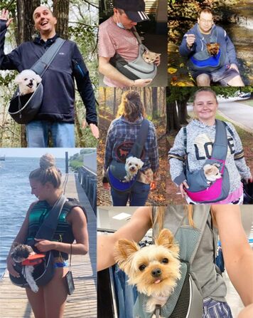 Сумка-переноска для собак і котів, блакитна, до 4 кг - дихаюча сітка, рюкзак для тварин