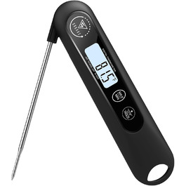 Цифровий кухонний термометр DOQAUS для приготування м'яса, випічки та грилю з LCD екраном