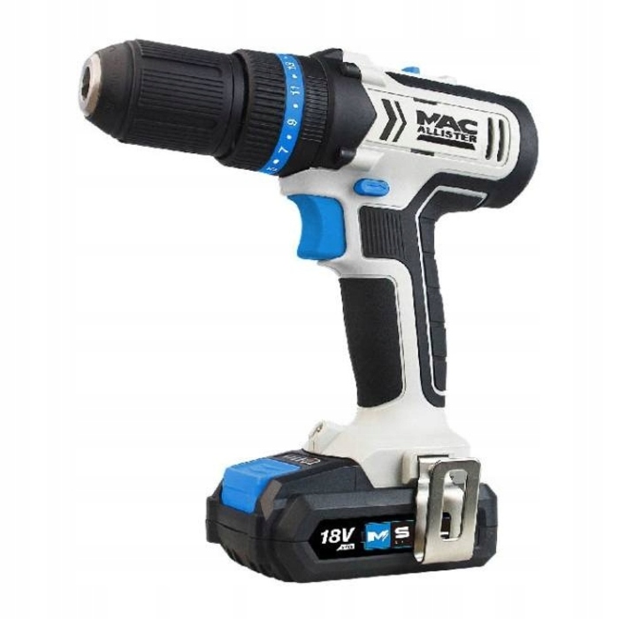 Ударний шуруповерт MacAllister 18 V 1 x 2,0 Ah