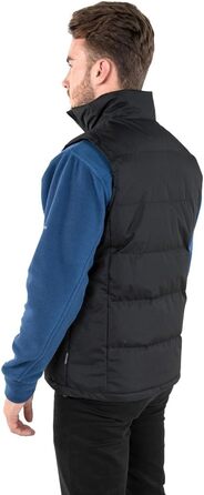 Чоловіча жилетка Trespass Casp, посилена, тепла, сіра (fint), чорна (5XL)