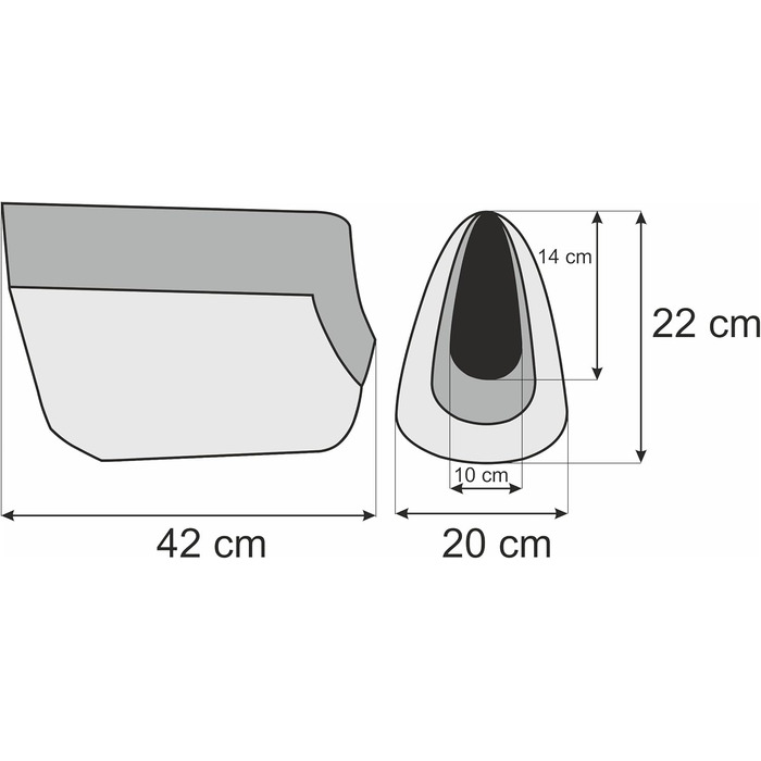 Сумка-переноска для собак та котів, розміри S та L, бежева