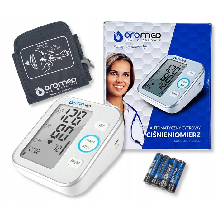 Автоматичний тонометр на плече OROMED ORO-N6 BASIC