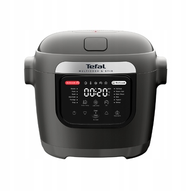 Мультиварка-тушківець Tefal Multicook&Stir MY720B, 6 л, 12 програм, функція перемішування