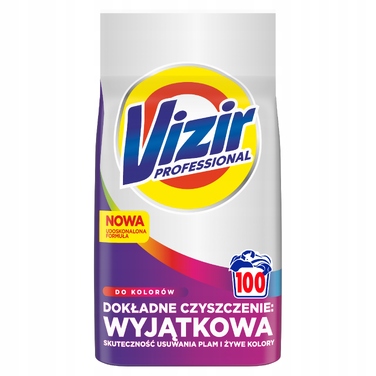 Пральний порошок Vizir Professional Color, 5,5 кг (100 прань)