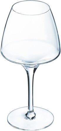Chef & Sommelier Open Up - Wine Glass 32cl - Set of 6 - Made of Krysta Crystal Glass - Reinforced Packaging - Shine, Transparency, and High Durability