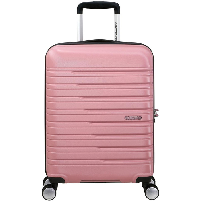 Чемодан American Tourister Flashline, 67 см, 69/75 л, чорний (Shadow Black), Spinner S