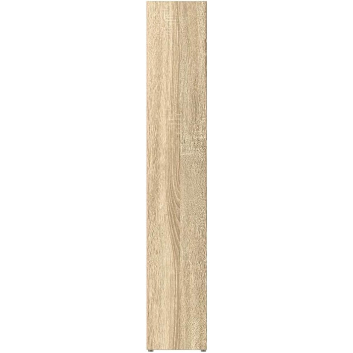 vidaXL CD-стелаж для 160 дисків, настінний, дуб Сонома, 2 шт., 21x16x93,5 см, МДФ, для офісу та дому