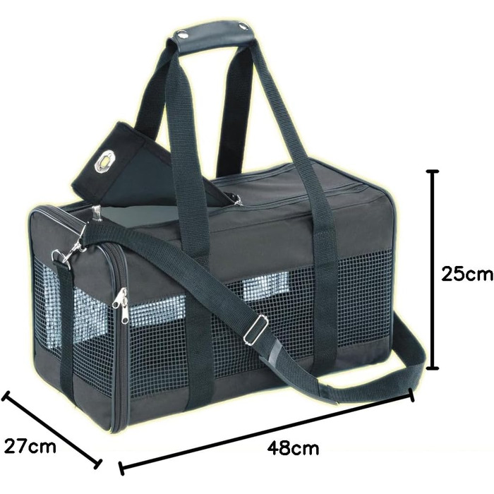 Сумка Nobby Tasche SILAN чорна, 44 x 27 x 25 см, 1 шт.