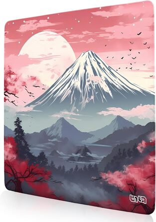 Tilt Premium килимок для миші Gaming XXL 1000x500x4mm | Нековзний килимок на стіл | Водостійкий мат для робочого столу (30 x 30 см, Japanese Forest)