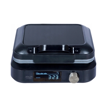 Вафельниця ADLER AD 3087, 2200 Вт, чорна