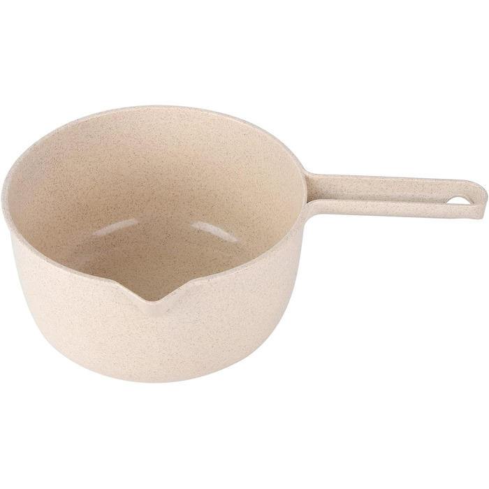 Caiqinlen Salad Spinner, manual, highly efficient, detachable food-grade fruit strainer for the kitchen, for fruit, for home, for vegetables, for rice, for the dining room (Beige)