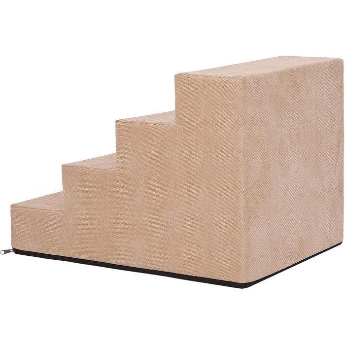 Сходинка для собак та котів Tiertreppen - 4 сходинки, 40 см, бежевий колір