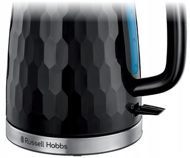 Електричний чайник Russell Hobbs Honeycomb, 2400 Вт, 1,7 л, чорний