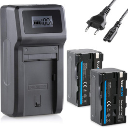 Акумулятор Blumax NP-F750 4400mAh 2 шт. + Турбо-зарядний пристрій