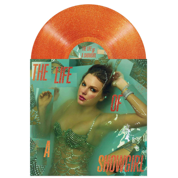 The Life of a Showgirl: Sweat and Vanilla Perfume Portofino Orange Glitter LP – Вінілова платівка
