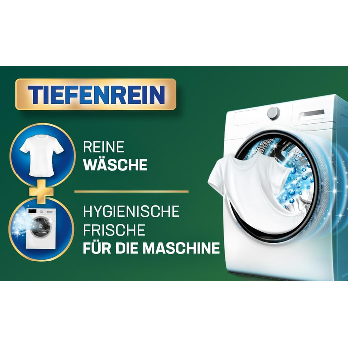 Пральний порошок Persil Universal Megaperls, універсальний засіб для прання з технологією глибокого очищення, 5 x 16 завантажень, для білих та кольорових речей, 20-95 °C