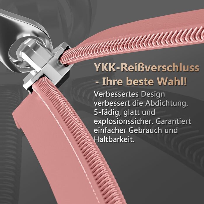 Набір валіз Joyway 3 шт. з жорстким корпусом, легкий PP, рожевий колір, з TSA замком та 4 колесами (20'+24'+28')