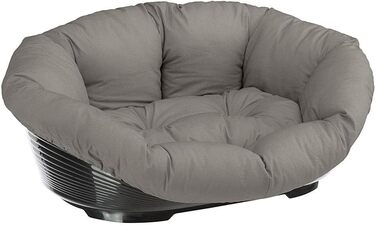 Ліжко для собак Ferplast - зручне диван-корзина з м'яким матрацом, 96 x 71 x 32 см