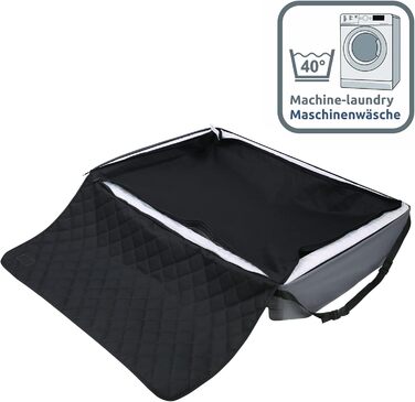 Валіза для собак Your Gear Termoli 100x70 см - захист для багажника авто, Oeko-Tex, миється - преміум захист багажника, кошик для собак, килимок для собак, туристичне ліжко для великих та малих собак