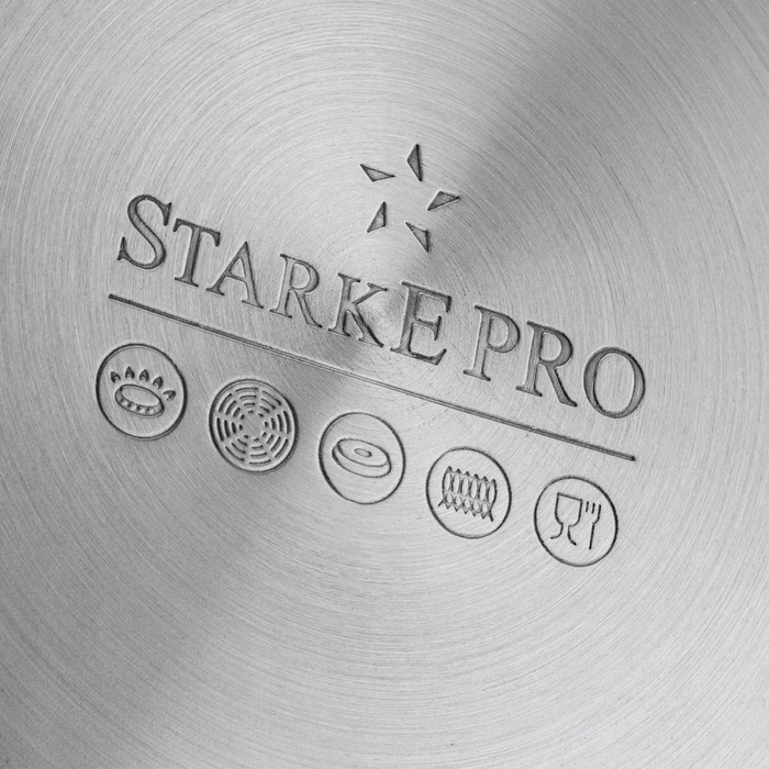 Традиційна каструля Starke Pro Alto II, 5,7 л