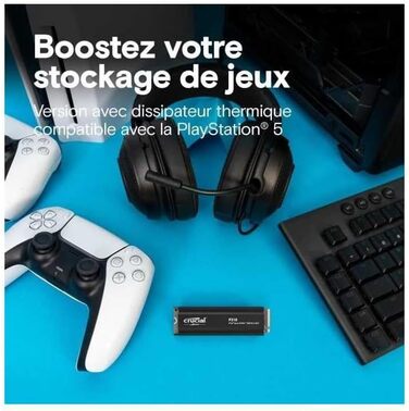 SSD Crucial P310 1TB M.2 2280 PCIe 4.0 x4 NVMe з інтегрованим кулером