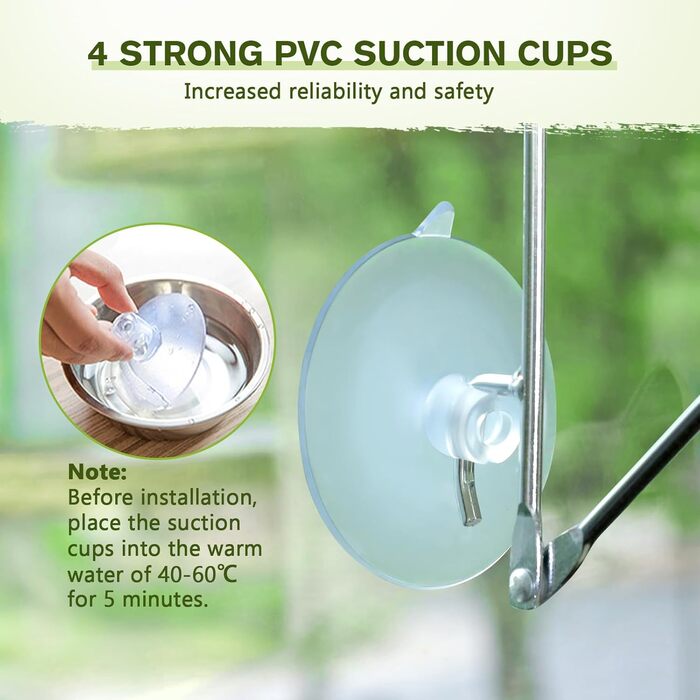 Ліжко-гамак для котів на вікно до 15 кг з масиву дерева та металу, 46 x 32 см