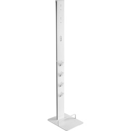 HALTERUNGSPROFI Vacuum Cleaner Stand for Dyson White Aluminum Stand Vacuum Gen5detect V15 V12 V11 V10 V8 V6 V7 DVC-SST-01W