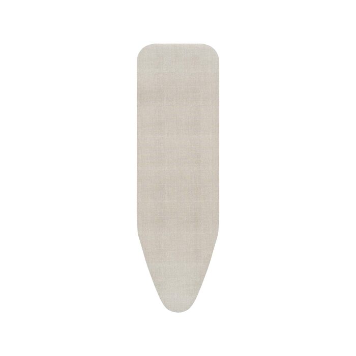 Чохол для прасувальної дошки Brabantia B 124 x 38 см, Джинсовий сірий | Верхній шар 100% бавовна, 8 мм пінополіуретанове наповнення | Ідеально підходить для прасувальних дошок розміру B | Зносостійкий, пральний, легко одягається