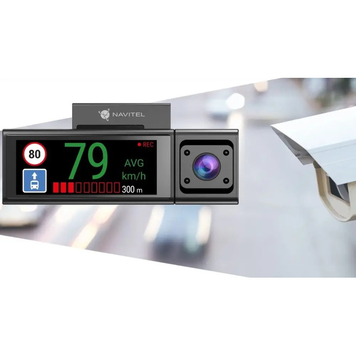 Автомобільний відеореєстратор NAVITEL RC3 Pro GPS WiFi Full HD