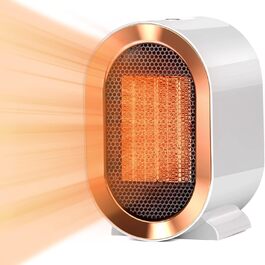 Електричний обігрівач 220V 1200W з керамічним нагрівачем: енергозберігаючий, тихий, з захистом від перегріву для дому (спальня, вітальня, офіс)
