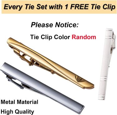 Набір краваток Barry.Wang для весілля: краватка, кишеньковий хустинка та запонки (червоний)