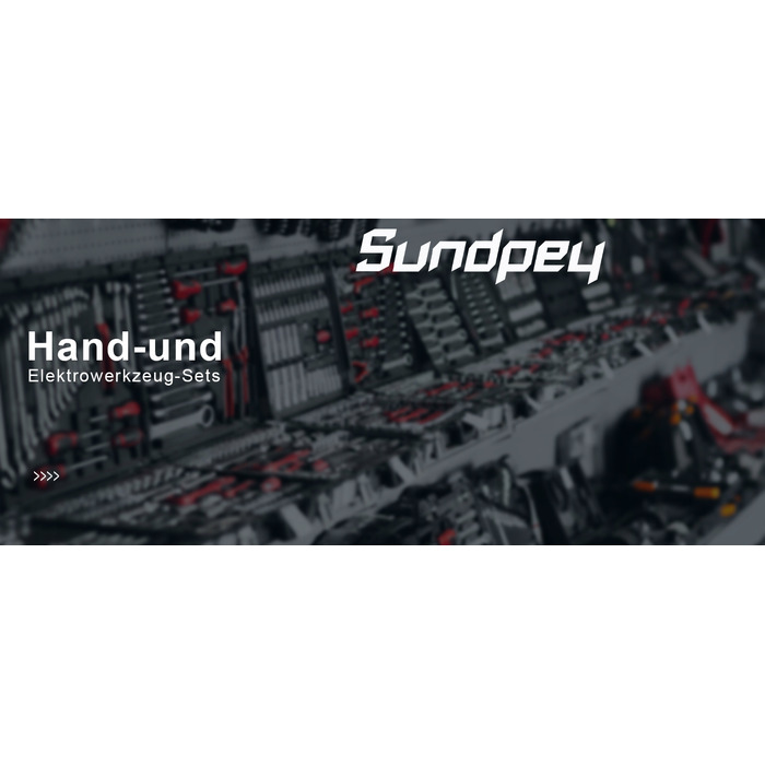 Набір інструментів Sundpey з тріскачкою та набором викруток