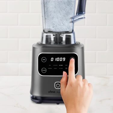 Ufesa Mystiz Topaz Stand Mixer, 2000W Power, 2L Tritan Jug, Electronic Speed Control, Touchscreen, 6 Stainless Steel Blades, 8 Automatic Programs, Ice Crushing Function