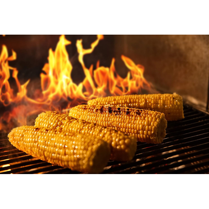 Решітка для гриля BitWa 48x48 см, масивна сталева, для BBQ та тричерного гриля