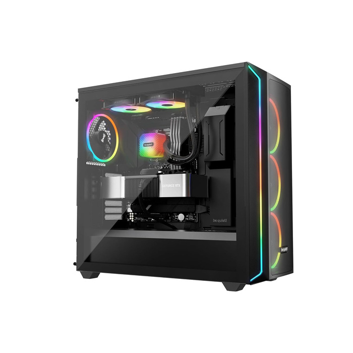 Система водяного охолодження be quiet! Light Loop 240mm Black - 3x 120mm RGB вентилятори, RGB-блок, PWM-хаб