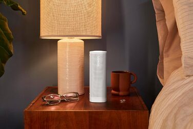 Sonos Roam 2: Портативна водонепроникна Wi-Fi колонка, чорний (білий) - 10 год автономії