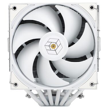 Кулер для процесора Thermalright Royal Pretor 130 Ultra White, двовежевий повітряний охолоджувач з 7 тепловими трубками для AM4/AM5, Intel LGA1851/1700/115x/2011, білий