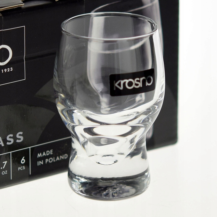 Набір стопок для горілки Krosno Mixology 35 мл, 9956 (6 шт.)