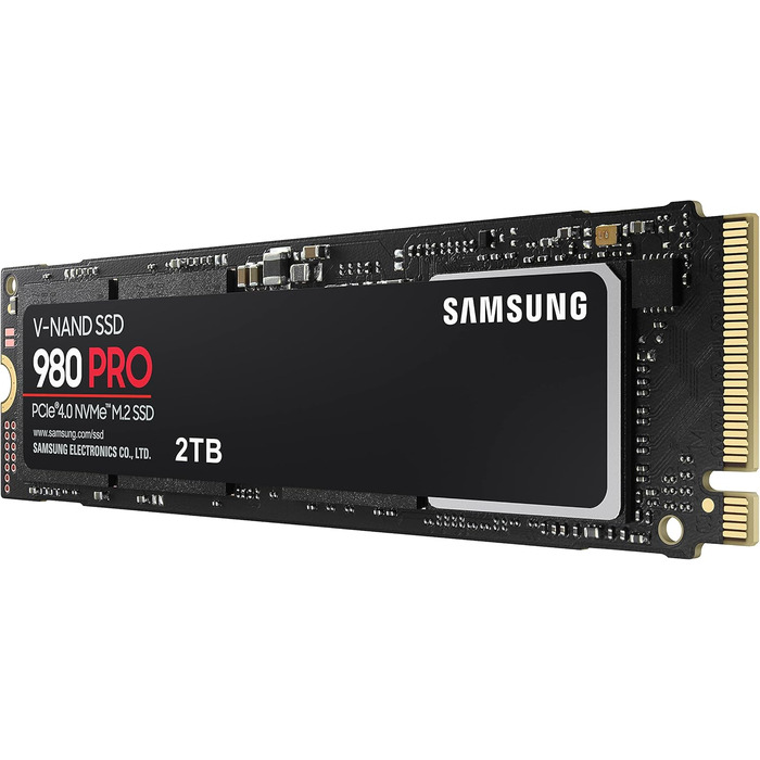 SSD Samsung 980 PRO 2TB NVMe M.2 PCIe 4.0 - Внутрішній SSD для геймінгу та редагування відео
