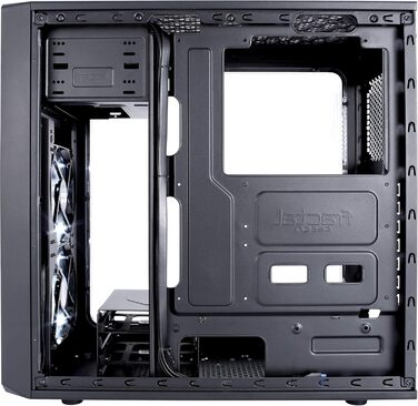 Корпус ПК Fractal Design Focus G Black Window - чорний, Midi Tower для ігрового ПК