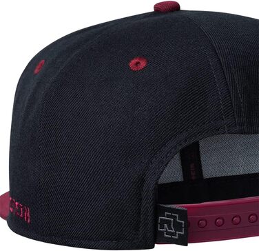 Кепка Rammstein Snapback з логотипом, чорна, офіційний мерч гурту