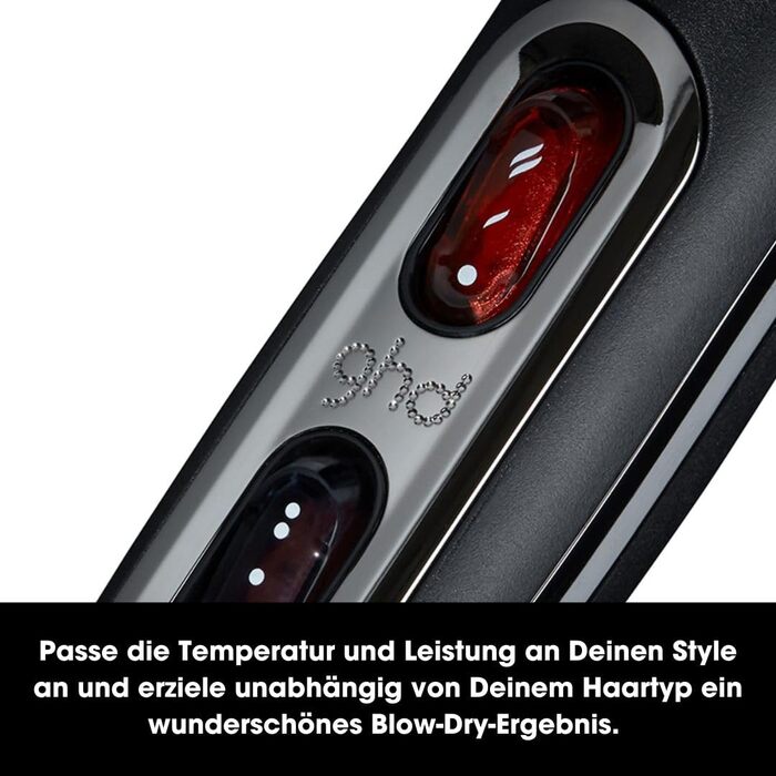 ghd Air Hair Dryer - Powerful Salon-Quality Hair Dryer for Fast Drying & Reduced Frizz - Suitable for All Hair Types ghd Air 2.0