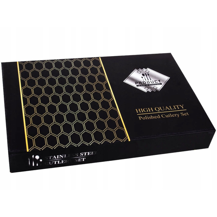 Набір столових приборів Martimar High Quality Black, 24 предмети