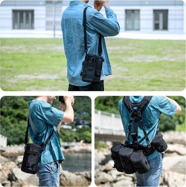 Захисний чохол для об'єктивів JJC для Canon, Nikon, Sony (XXL)