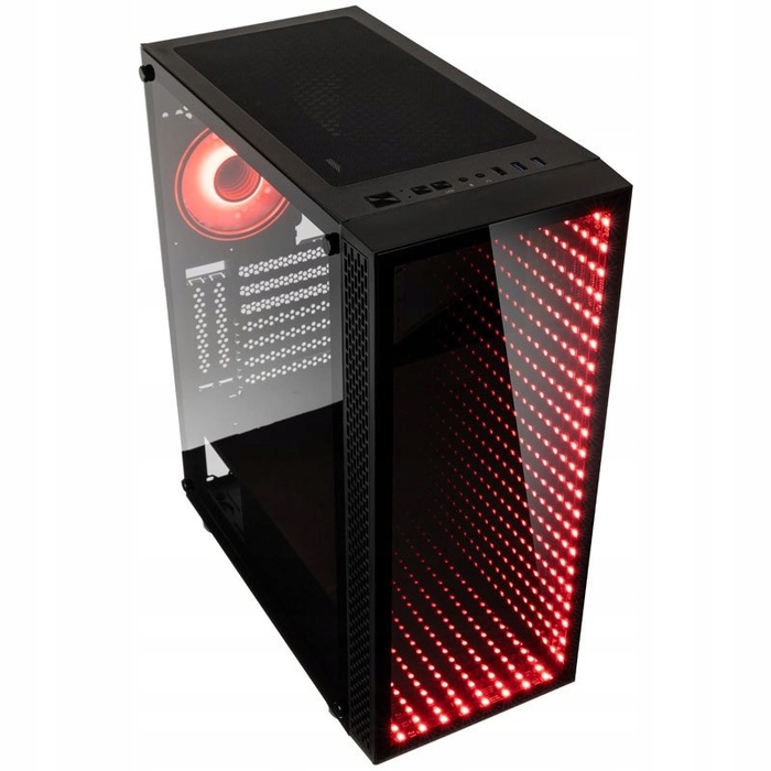 Корпус Kolink Void Rift ARGB Midi Tower, чорний