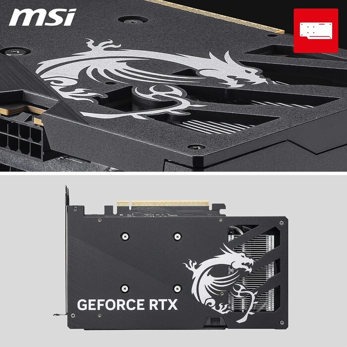 Відеокарта MSI GeForce RTX 5050 GAMING OC 8GB GDDR6, PCIe 5.0, 2602 MHz