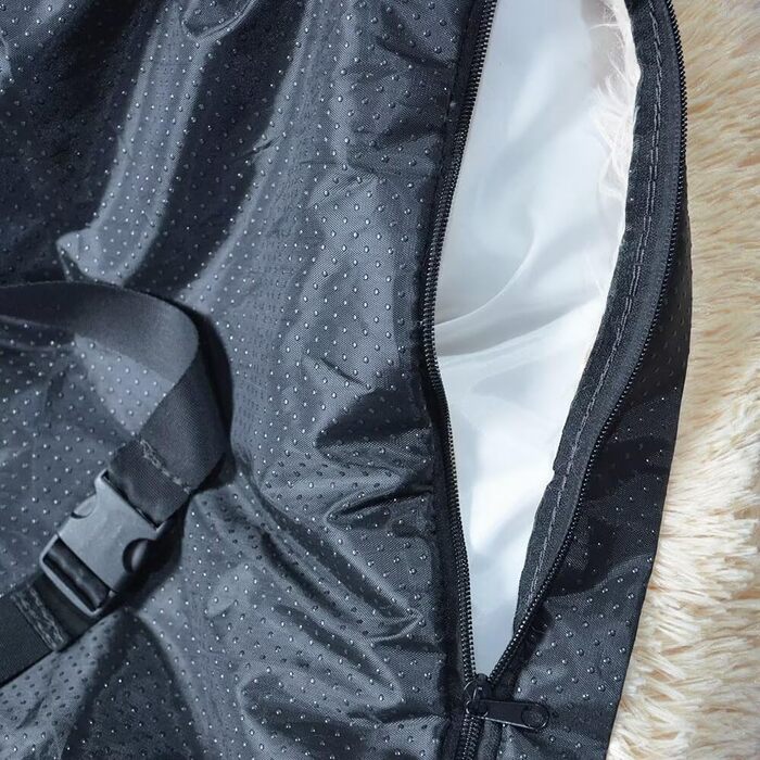 Автокрісло для собак SWZEC Pelzbarn, бежеве, розмір M (72x60 см)